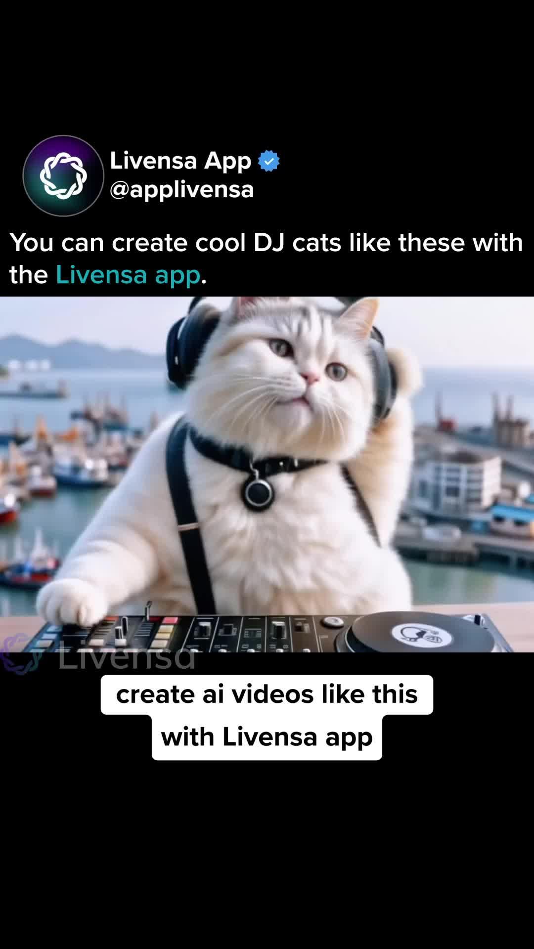Create Al videos with your own words on mobile