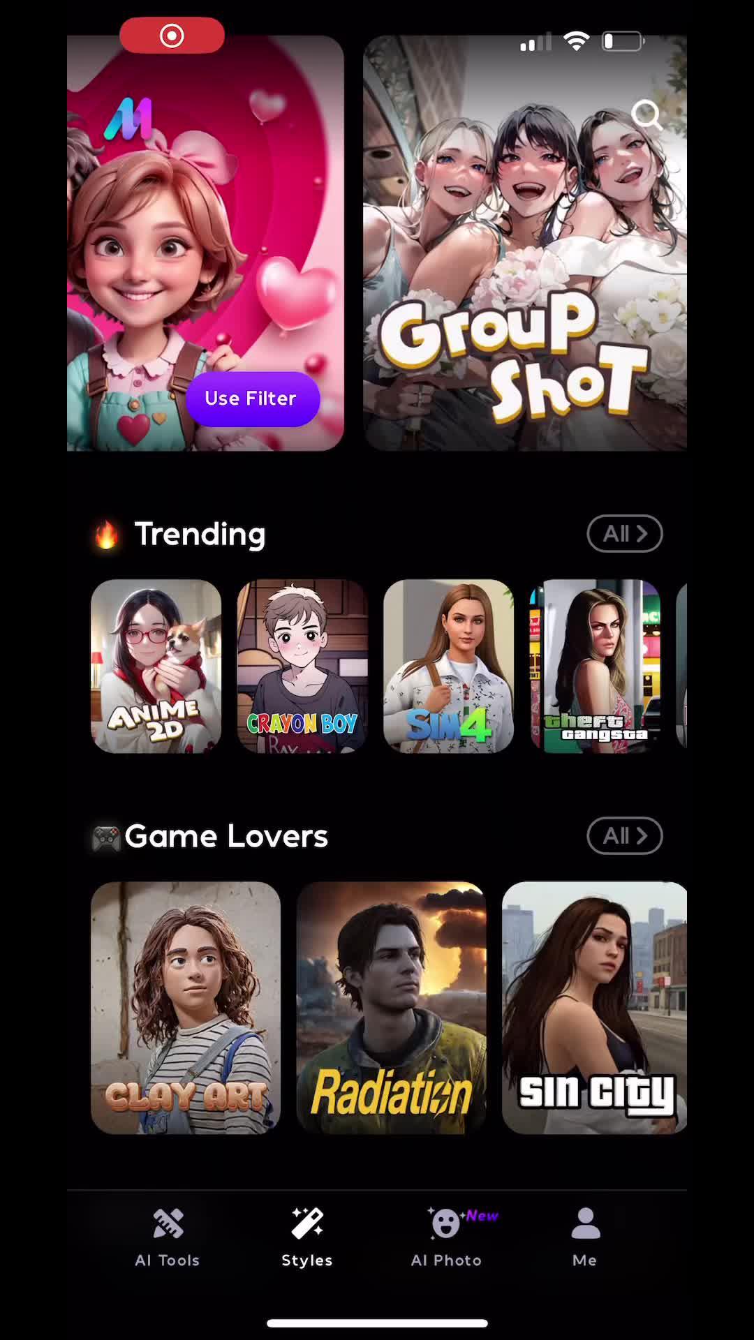 AI Mirror Crayon Boy #aifiltertrend #foryoupage #foryou #fyp #filter #trend #aimirror