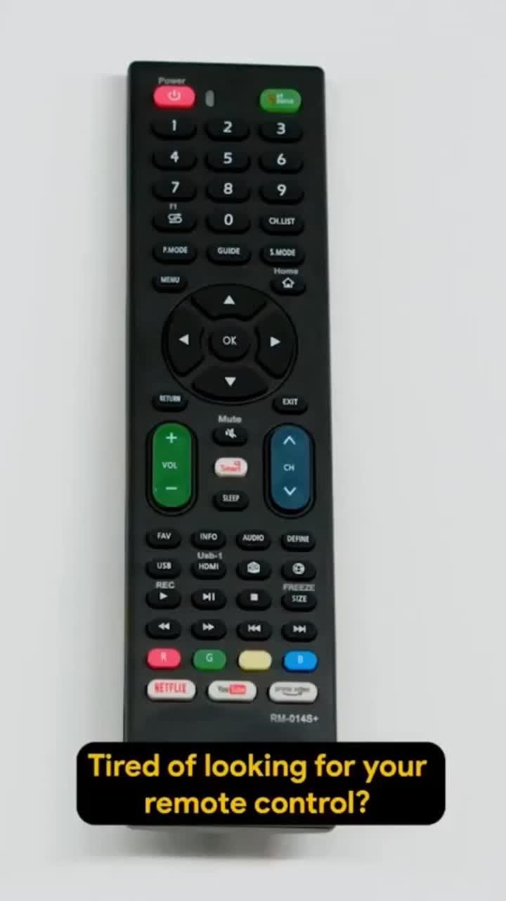 Browse through your favorite shows, control playback and navigate menus effortlessly