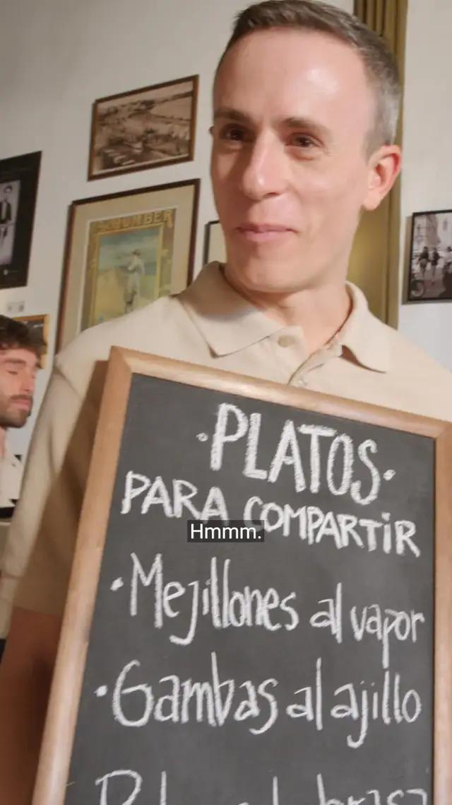 Translate it before you order it with the Google app. 