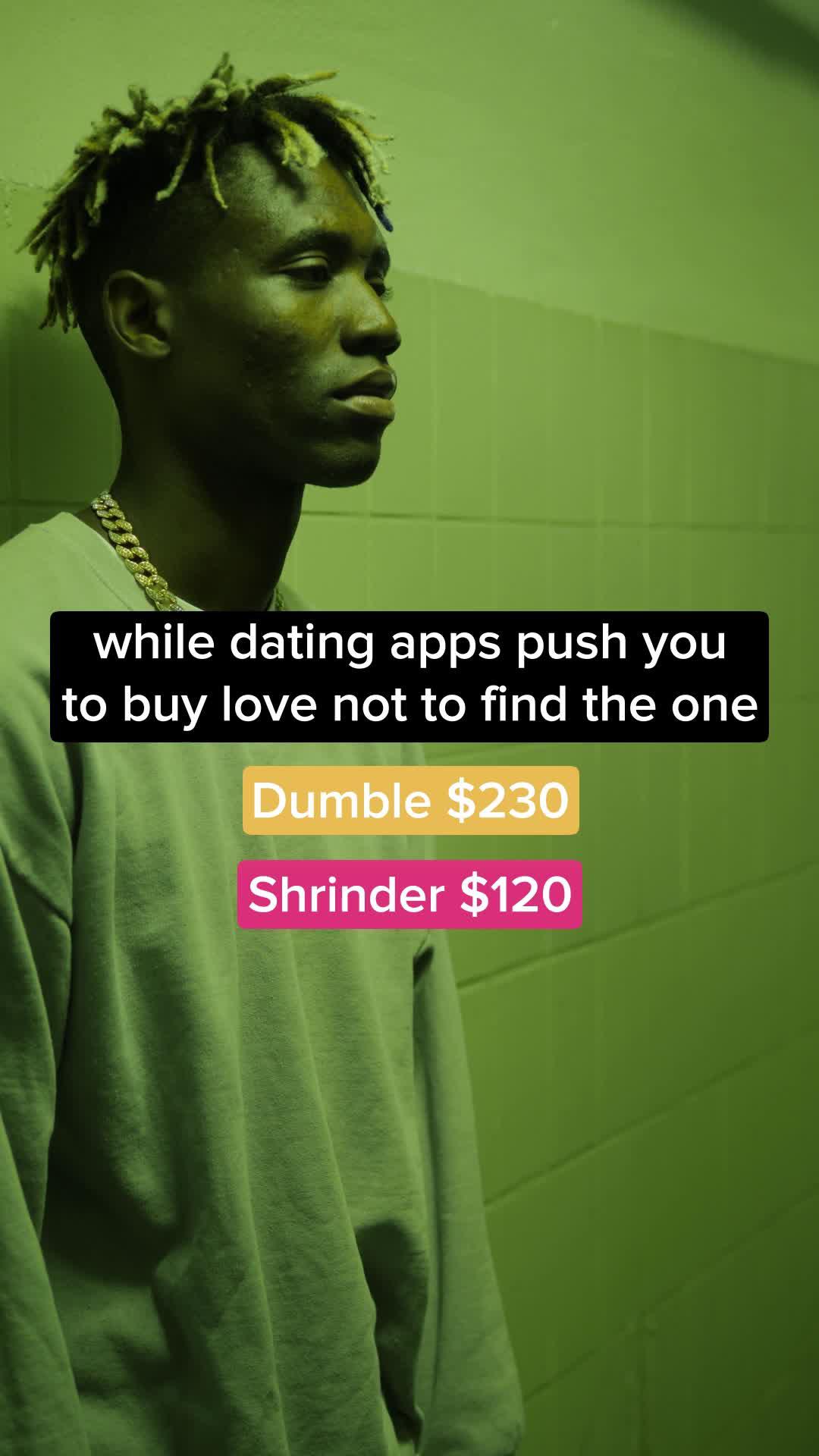 Other dating apps want your money. This one don't