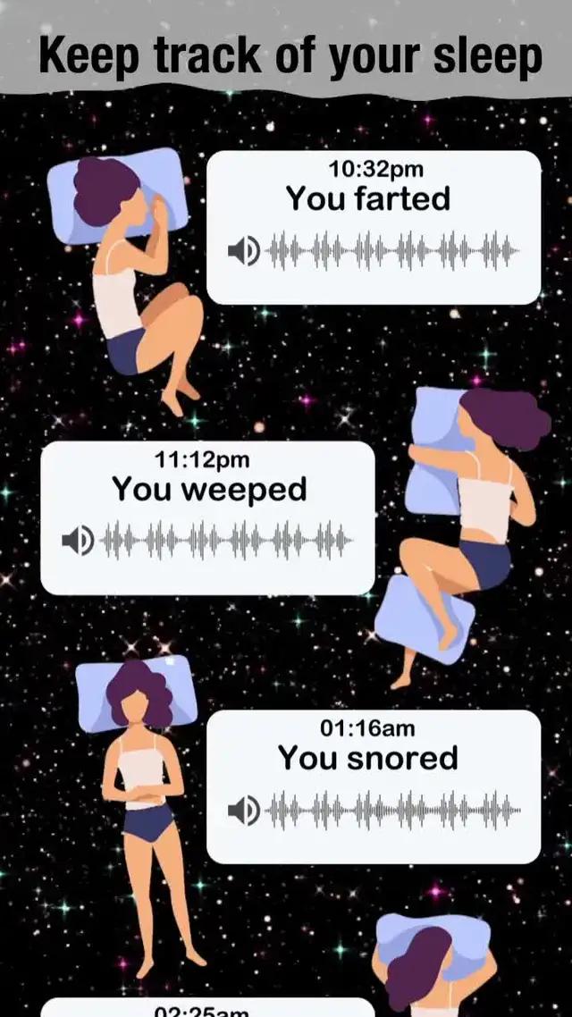 KEEP TRACK OF YOUR SLEEP