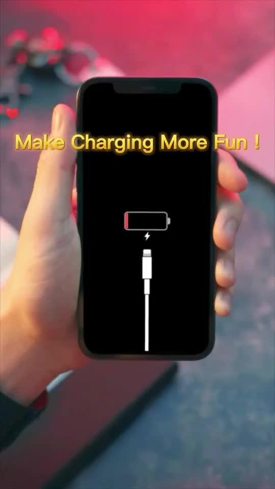 Beautiful charging lock screen wallpaper, really interesting