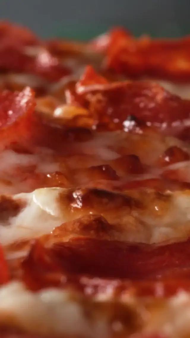 Introducing Crispy Parm Pizza: Parmesan cheese crust for an unmatched taste!