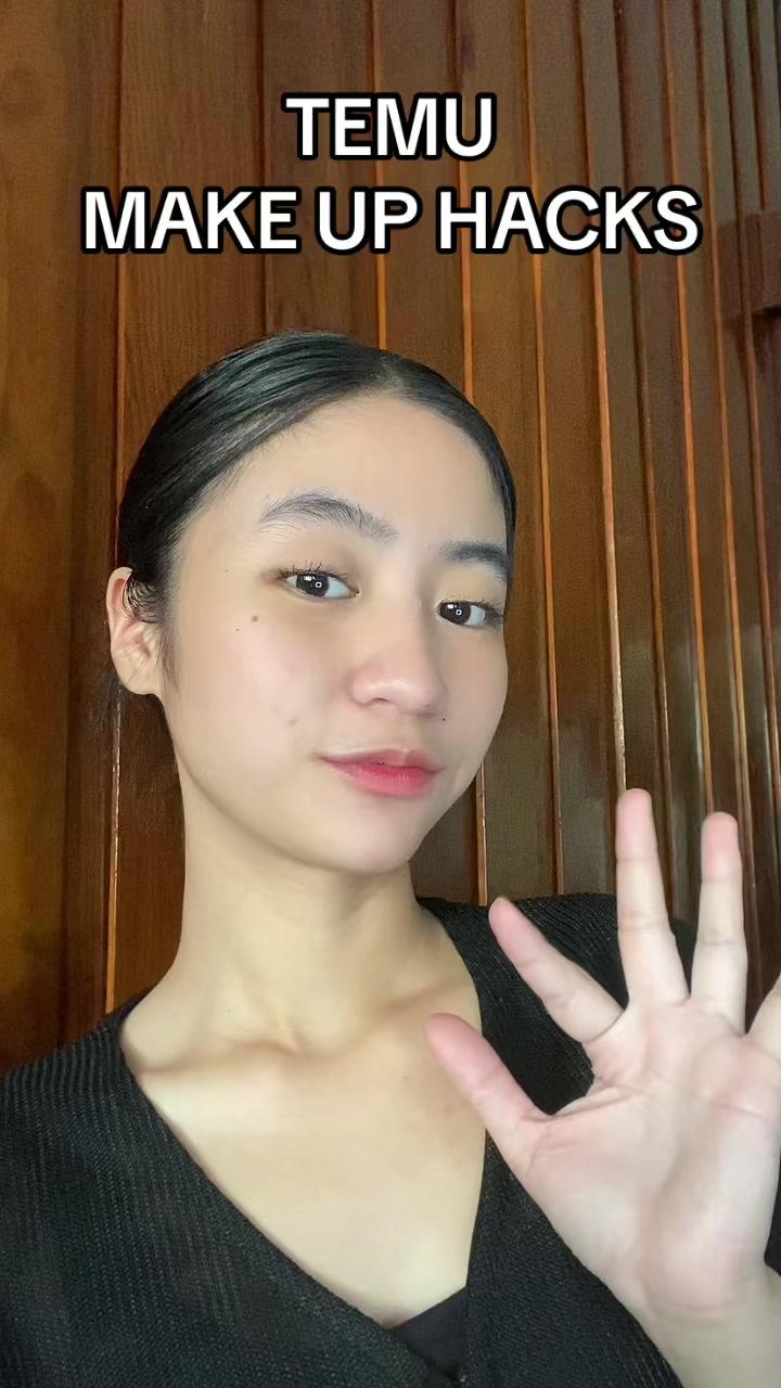 LINK ON BIO!🔗 eyeliner on 'easy mode' thanks to these awesome tools and lashes! 🤍+ use code: dmn9737 for exclusive #temu deals! APP NEW USER ONLY #beautyhacks #temubeauty #beautyph