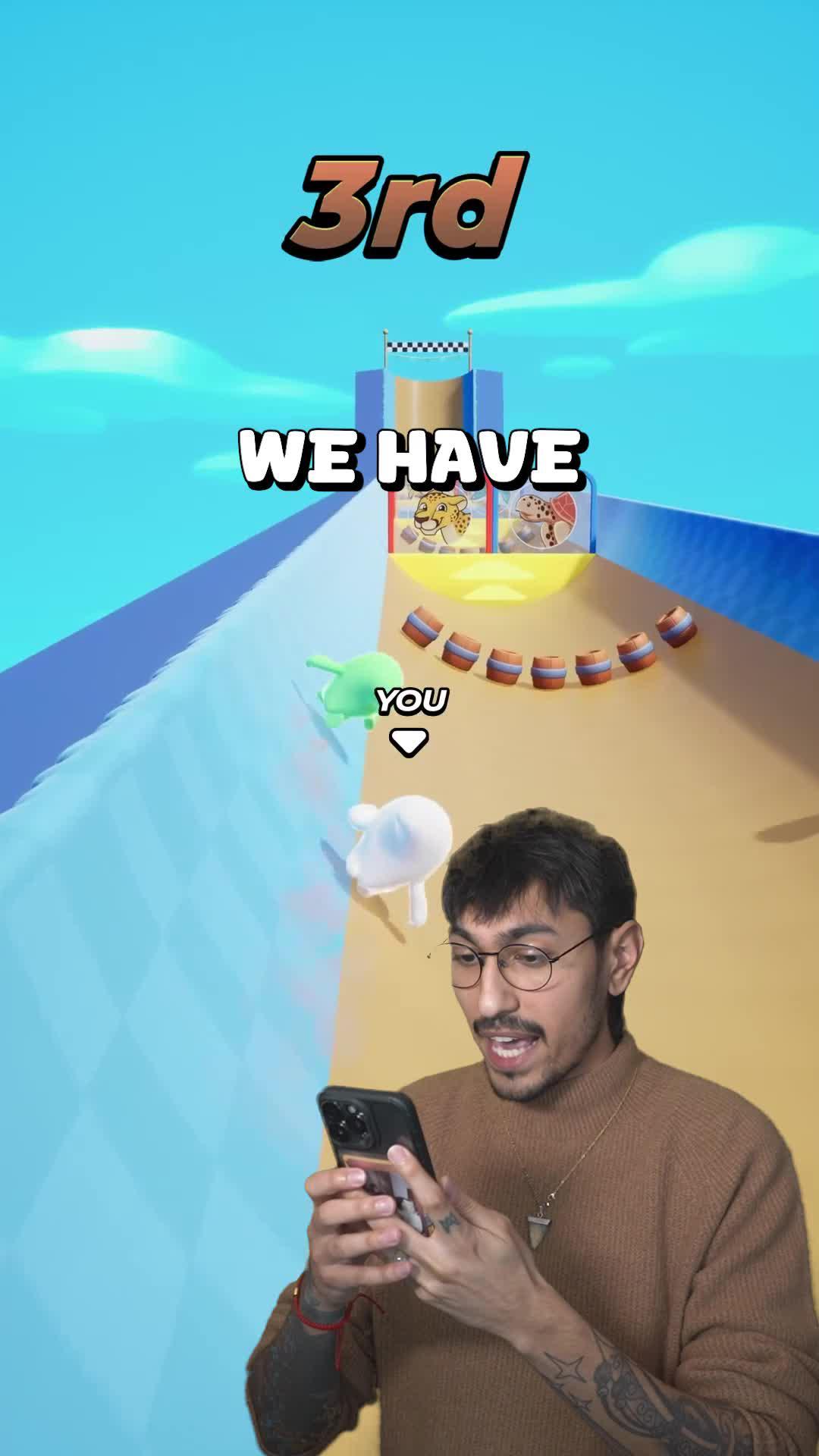 The race is on. Are you in?