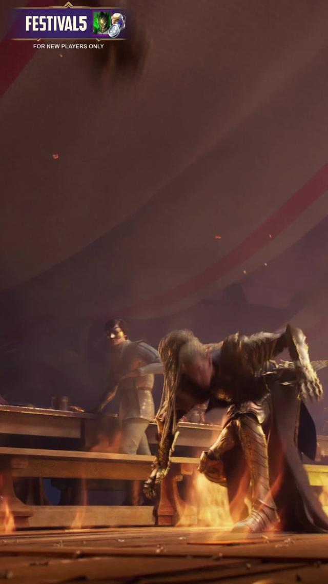 Use the promo code “FESTIVAL5” and claim your free Epic Champion!