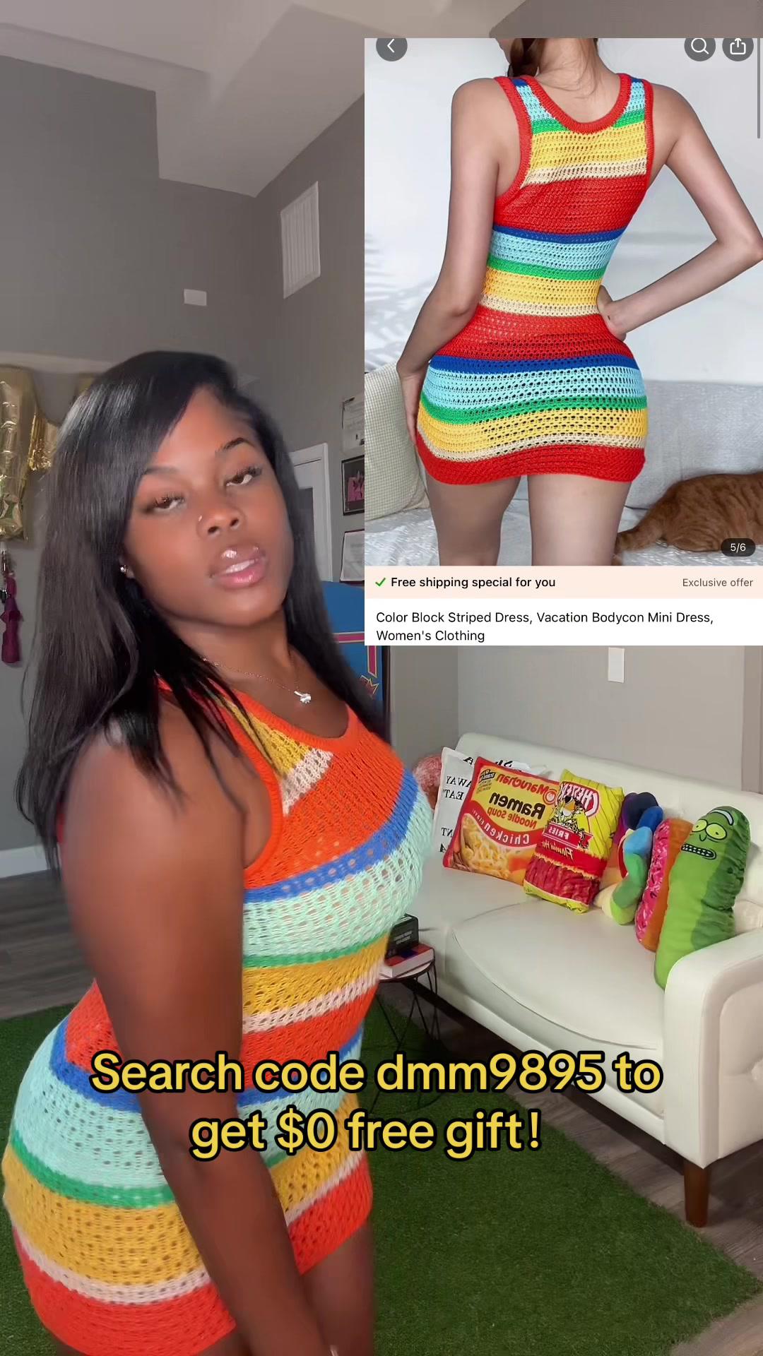 Free shipping & Free returns now! Click LINK in bio or 🔍CODE【 dmm9895】in search bar on Temu bar for free items or check 🔗 in bi0 (app new users only with qualifying orders) #springbreak #temufinds #temuhaul #tryonhaul #fashiontok #springoutfits