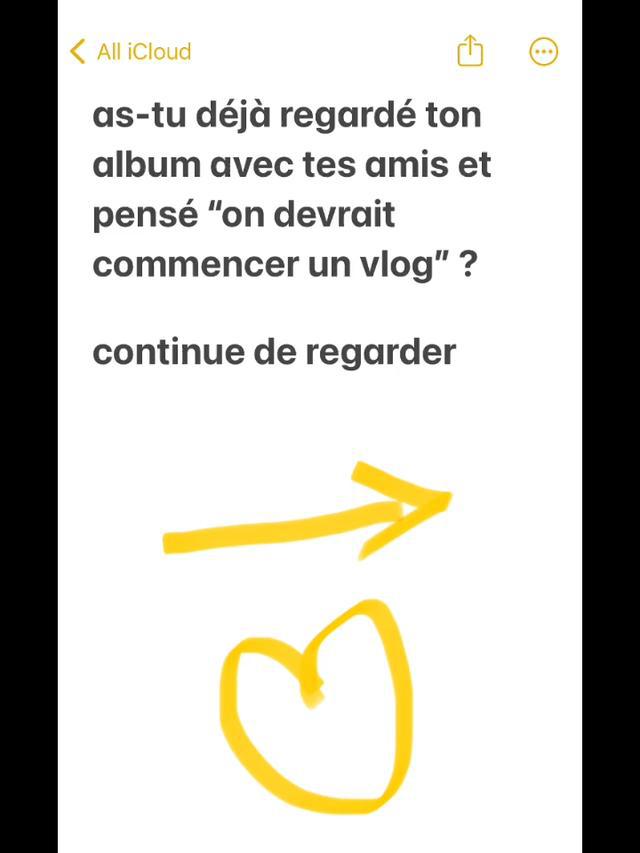 Ça rend le vlogging facile parce que tu n'auras qu'à répondre à des questions