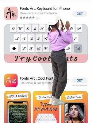 Fonts Art app: link in bio 🔥