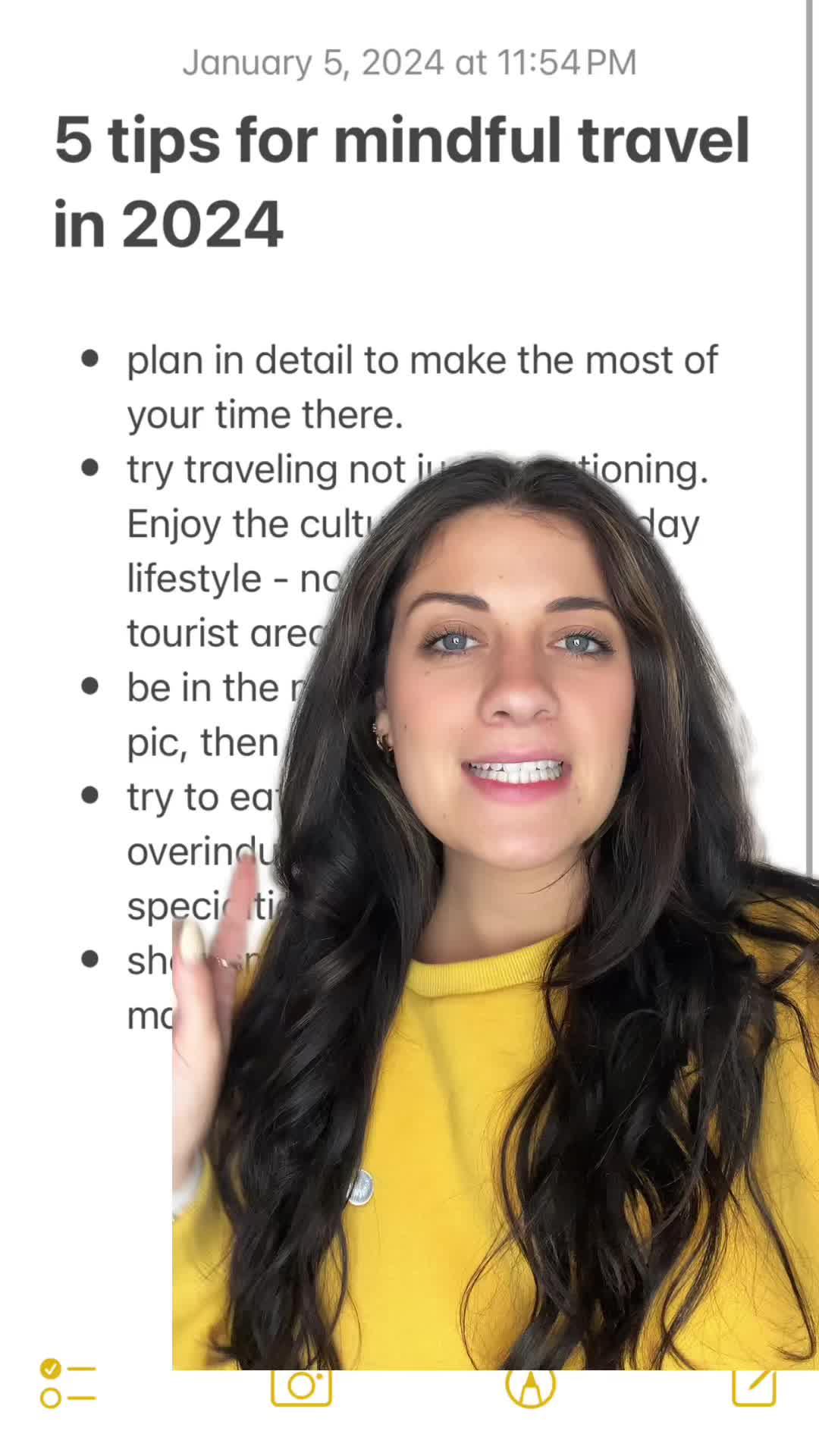 Traveling mindfully is the best way to make the MOST memories & keep them ✈️🌍💫🙏🏼 Travel Planner App: Foresyte #mindfultravel #traveltips2024 #traveltipsforbeginners #greenscreen