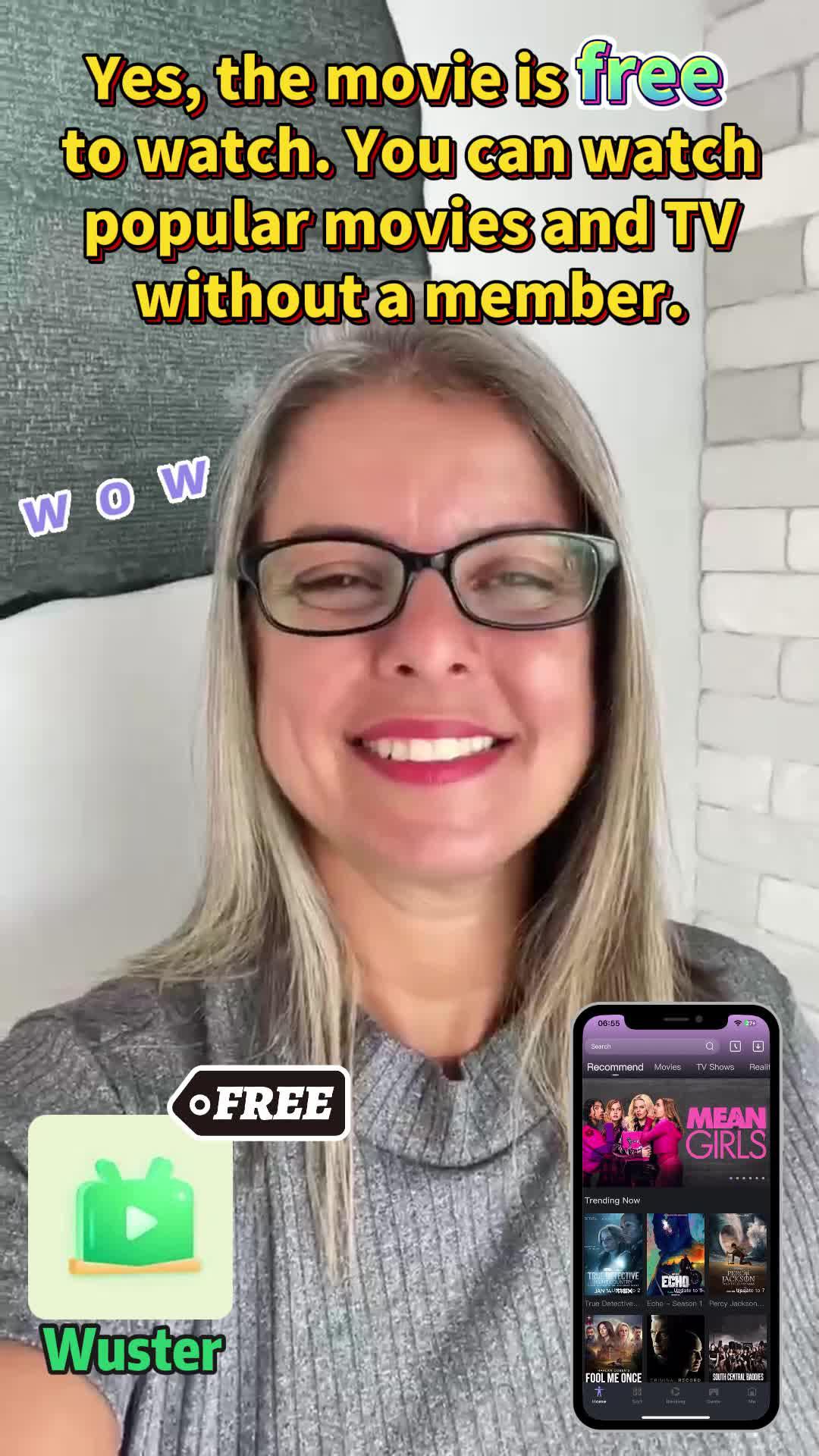 Watch movies and TV shows for free