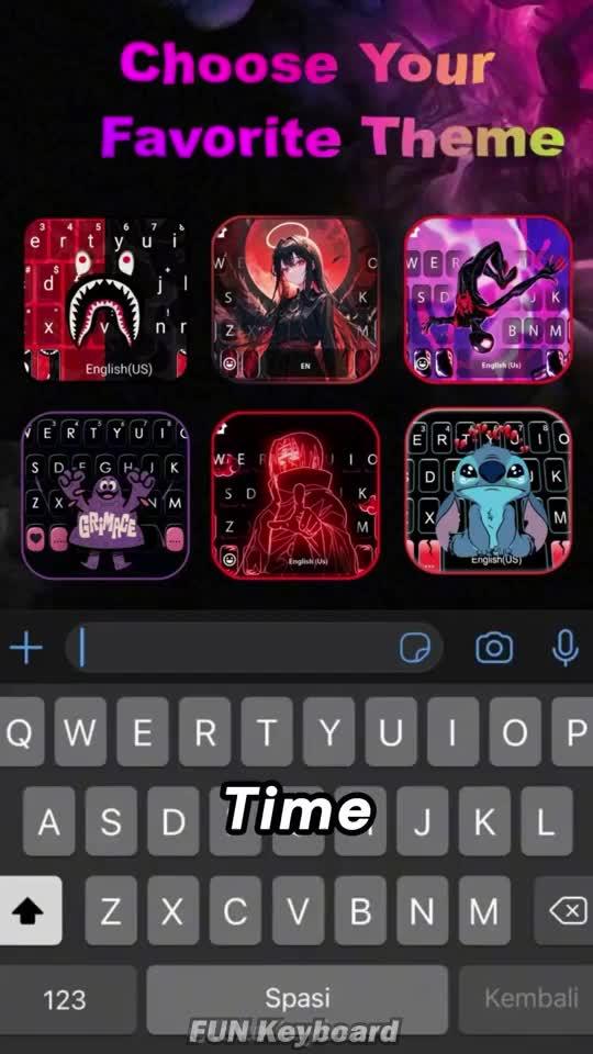 Enjoy a fully customizable keyboard