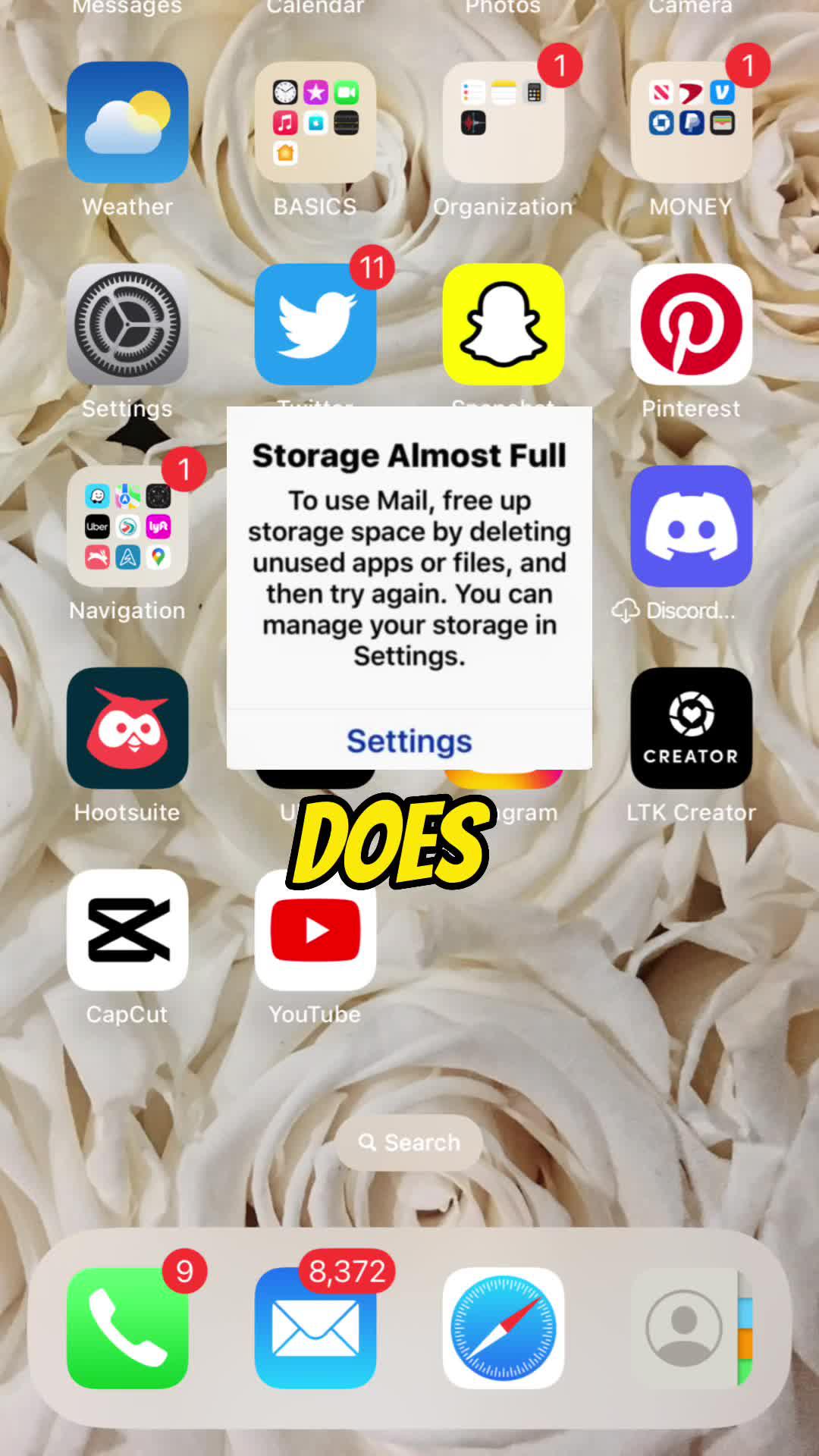 Free up iphone storage fast!