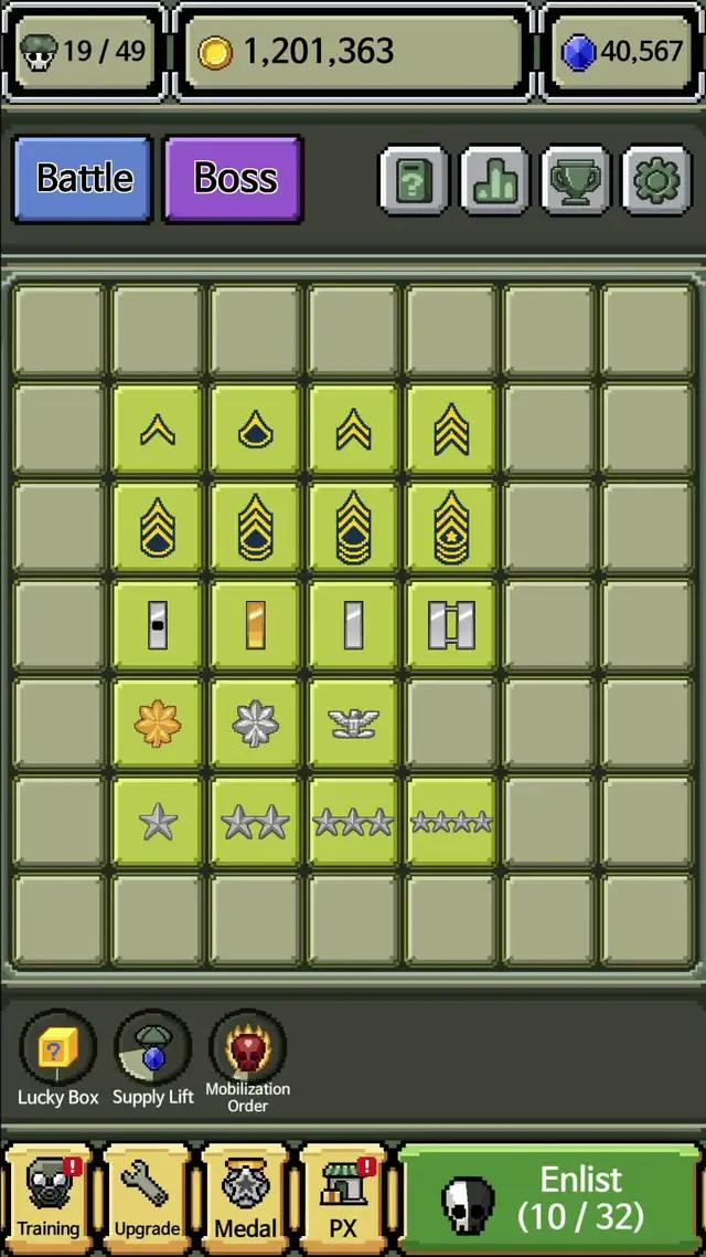 A special game for the military mania.
Welcome to join the army game.