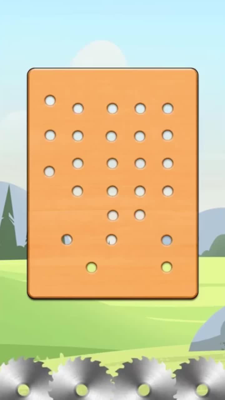 Tricky wooden puzzle game
