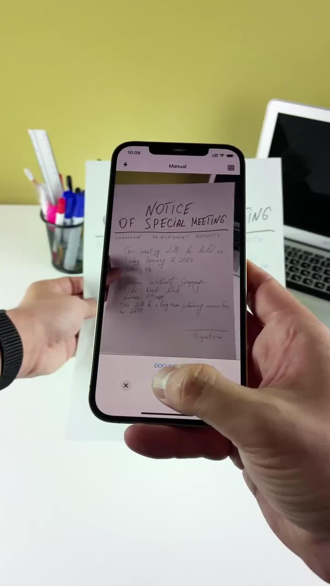 Scan Images, PDFs, everything.