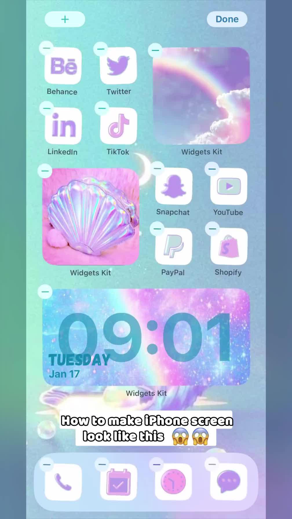 Make your iPhone home screen cool!