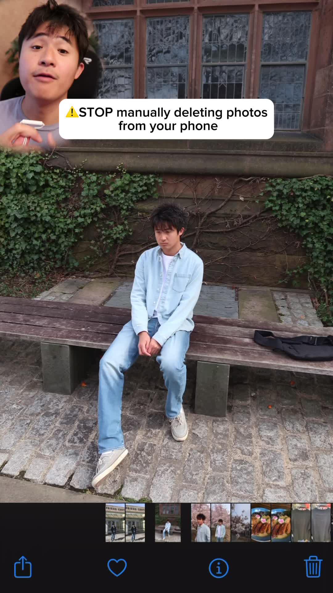 Free up iphone storage in seconds with Cleanup