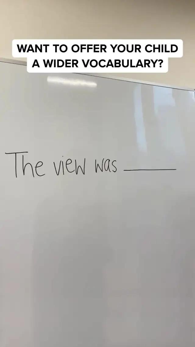 Improve kids' vocabulary!