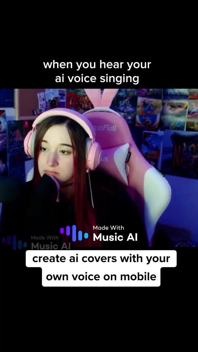 Create AI covers with your own voice on mobile