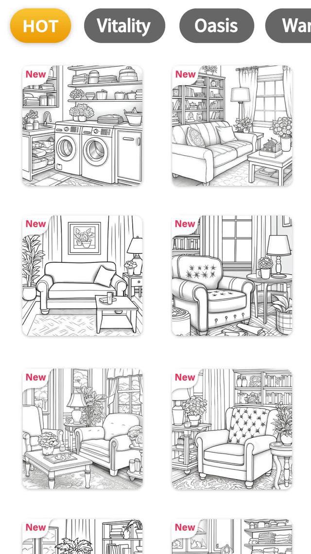 Interesting free coloring game, tap to play now!