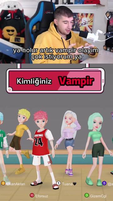 Yalancı vampir denilince benden sorulur @WePlay_TR  #weplay #işbirliği #mobiloyun 