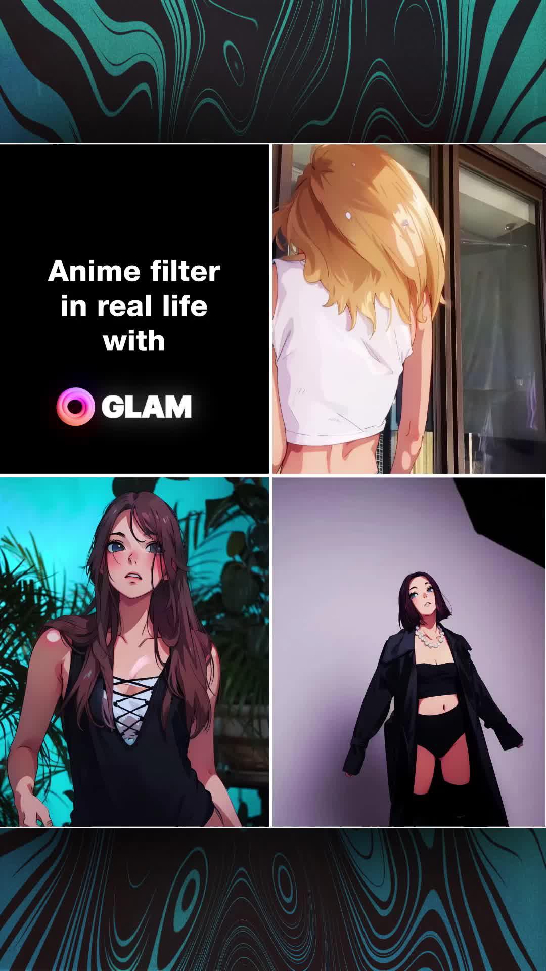 First AI anime with no background change