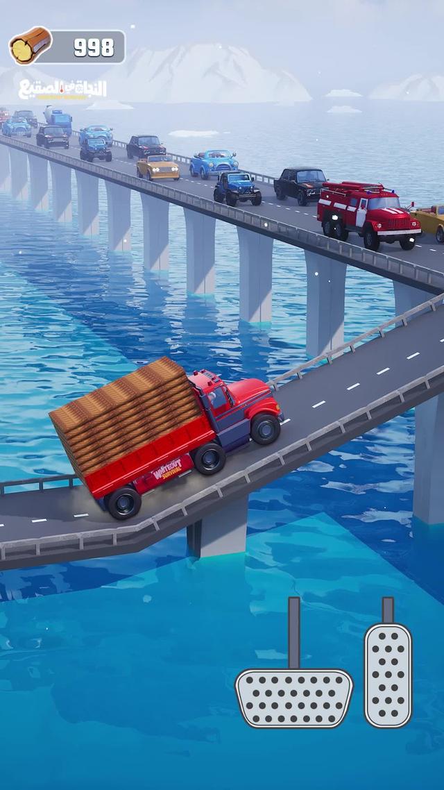 انقذ الناجين وساعدهم على بناء مأوى في عالم الجليد! 