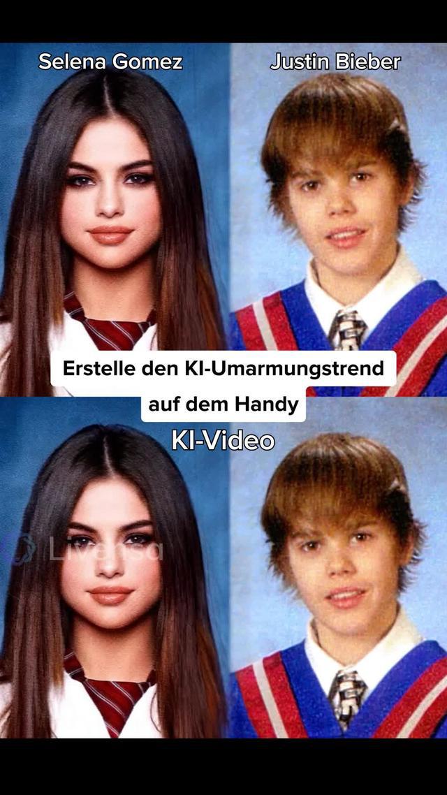 Mobilgerät mit eigenen Worten KI-Videos erstellen.