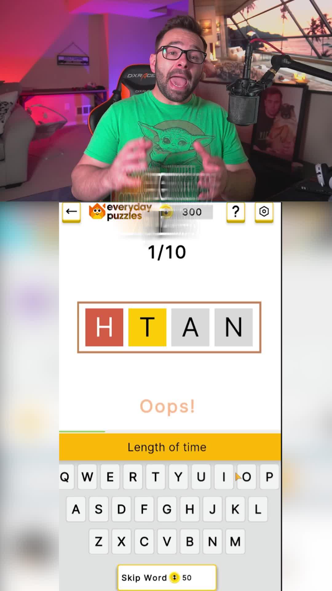 A good gaming habit in Everyday Puzzles