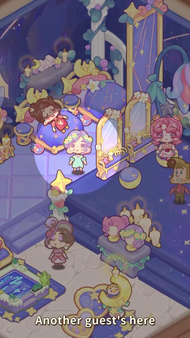 Resortopia, a super cute simulation game! All my friends are playing it!