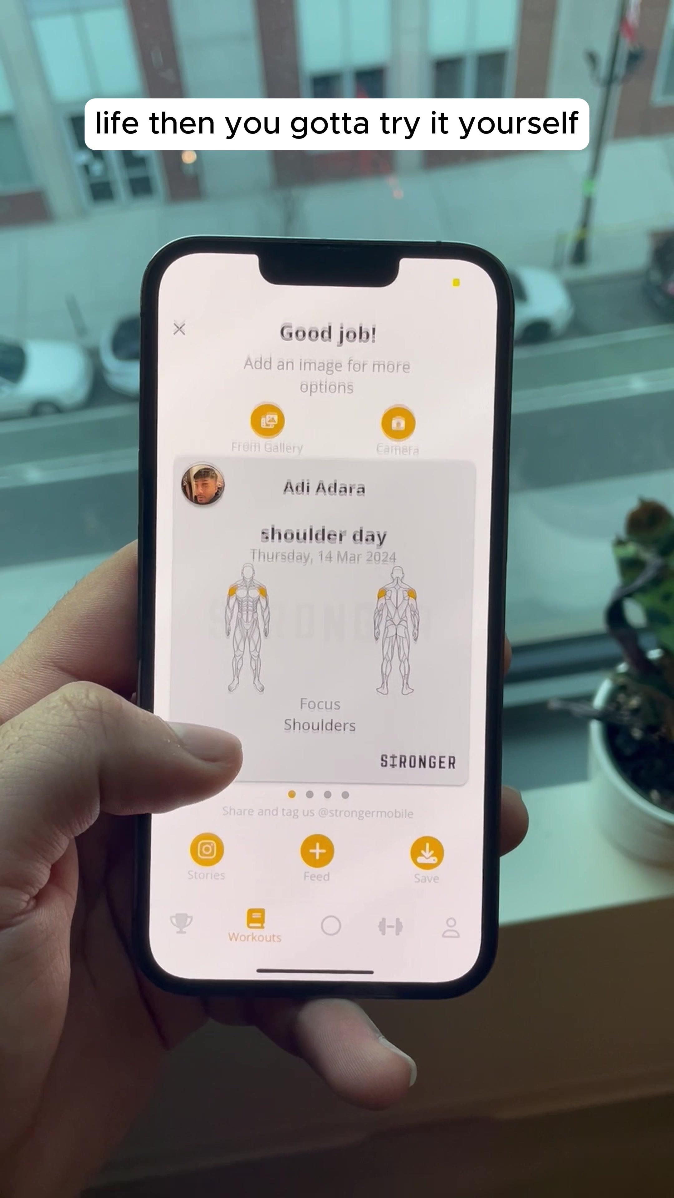 Get confidence in your workout