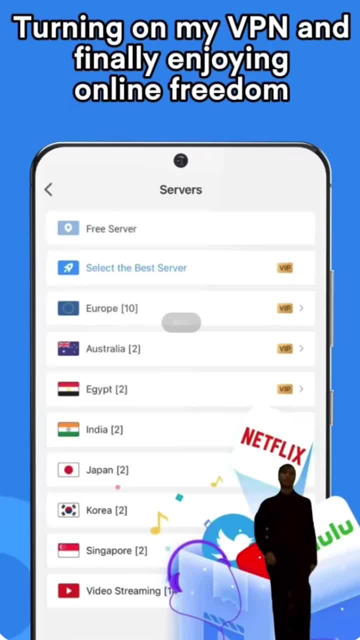 Use Free VPN connecting