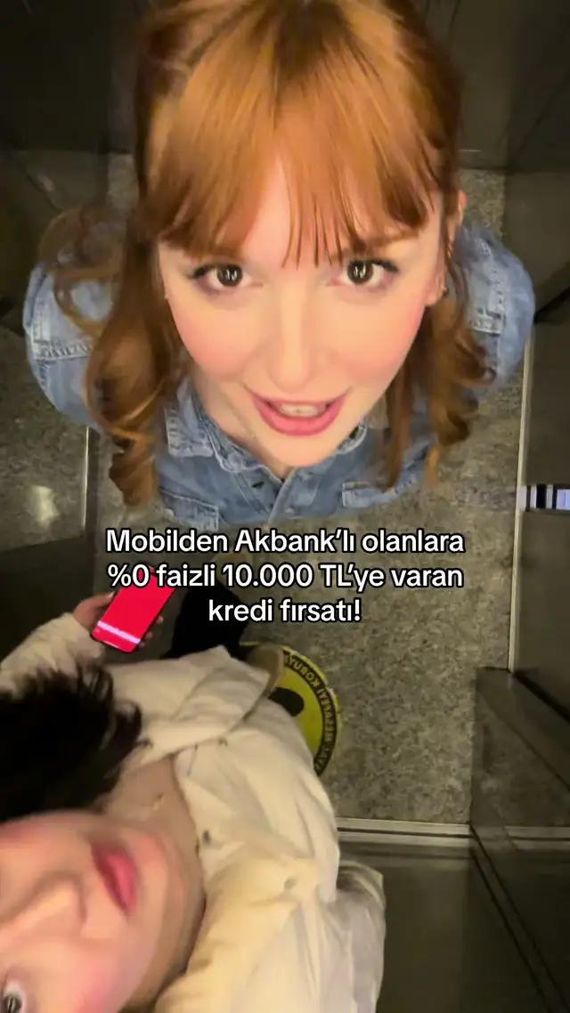 %0 Faizli 10.000 TL'ye Kadar Kredi Akbank'ta.