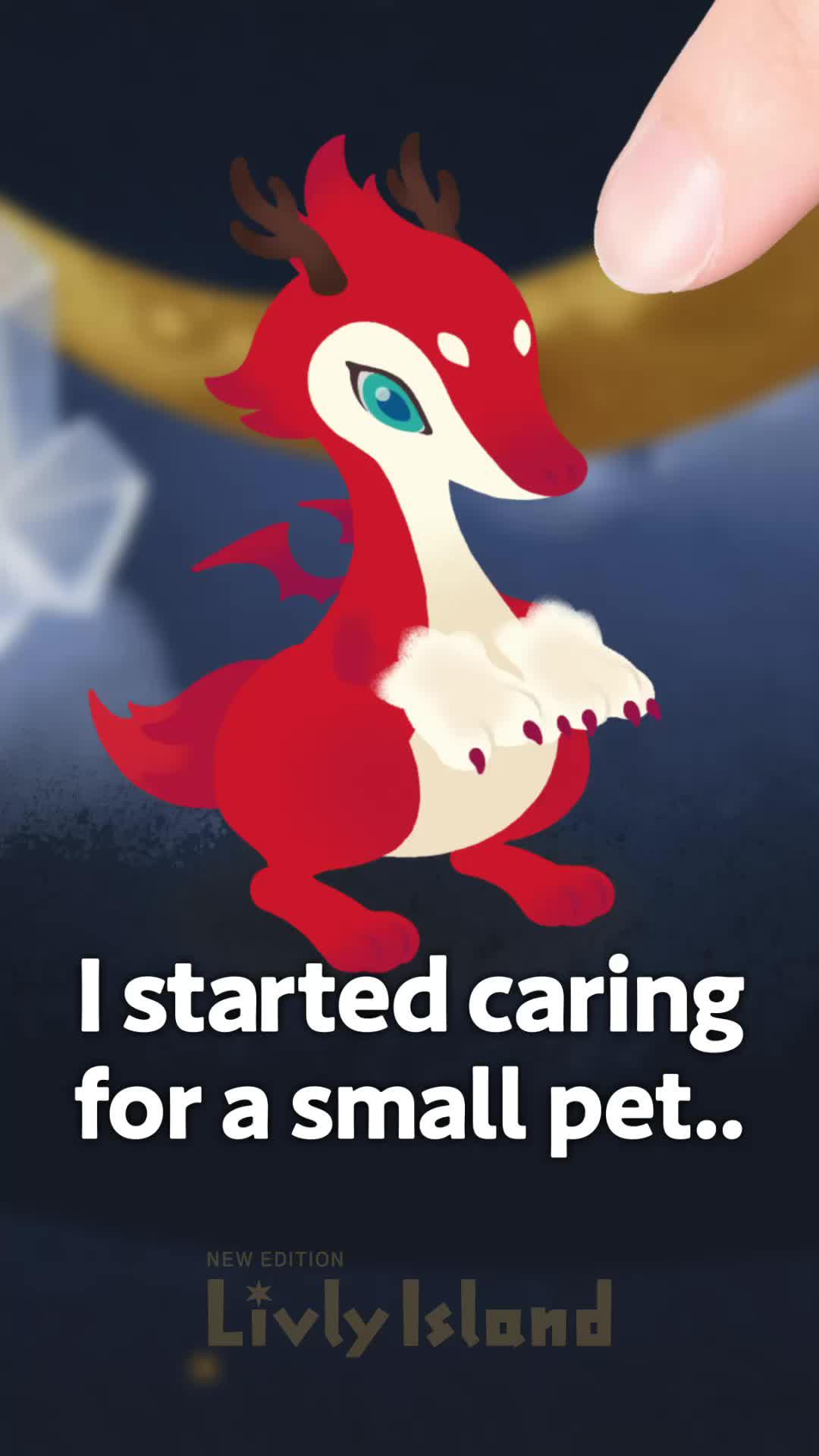 A relaxing pet app