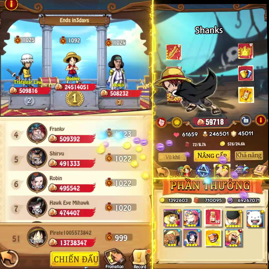 Dành cho các fan One Piece thật sự! Chơi miễn phí trò chơi hải tặc mới nhất!