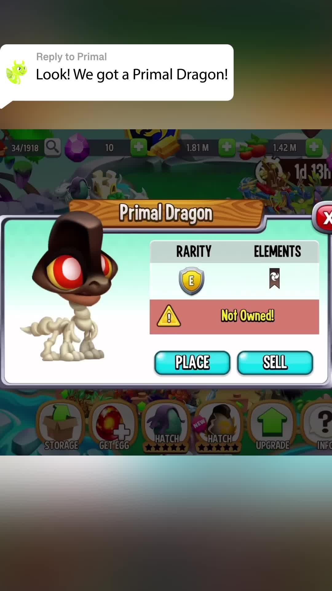 Breed & battle your dragons