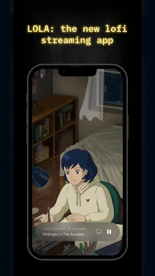 Stream Lofi music 24/7. Download Lola for free.