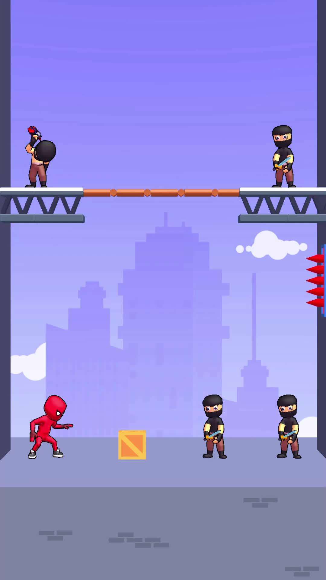 Shoot, jump, and teleport!