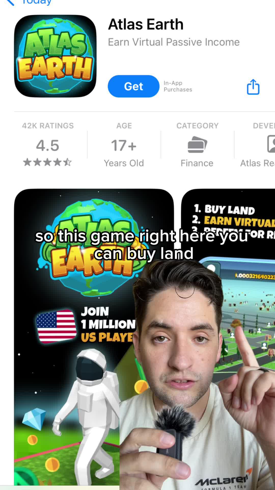 Buy "real world" virtual real estate that pays cash back.