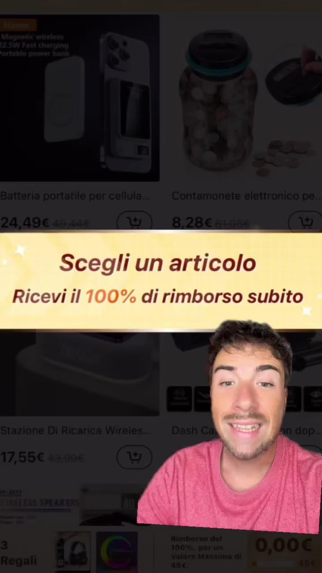 Ottenete prodotti GRAT1S anche voi🔥Vi regala gli oggetti Temu! Metti questo codice nella barra di ricerca "dpw8338" o premi il link in bio #TEMU #temuhaul #temureview #temurecensioni