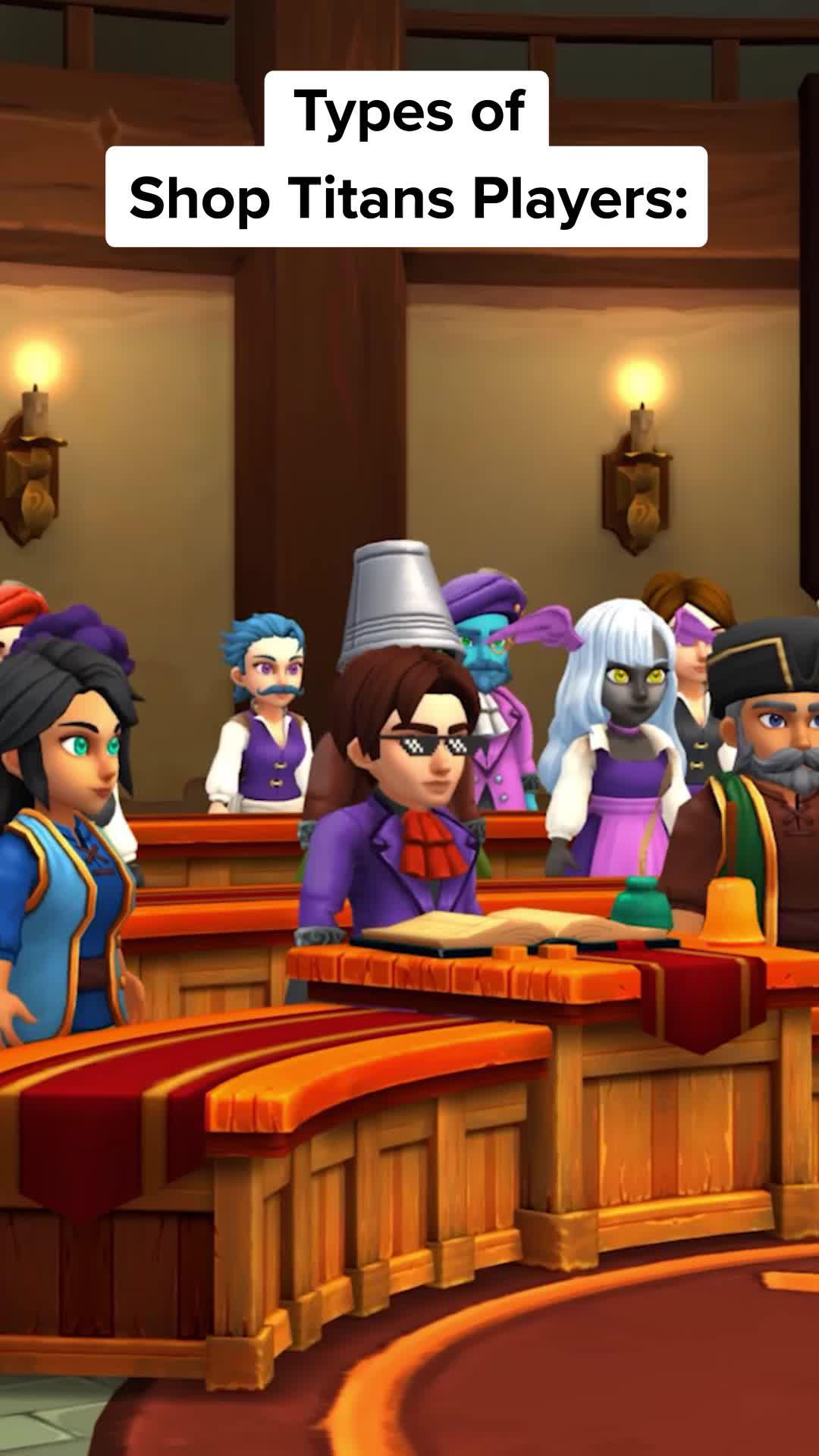 What type of Shop Titans player are you? Come play and find out!