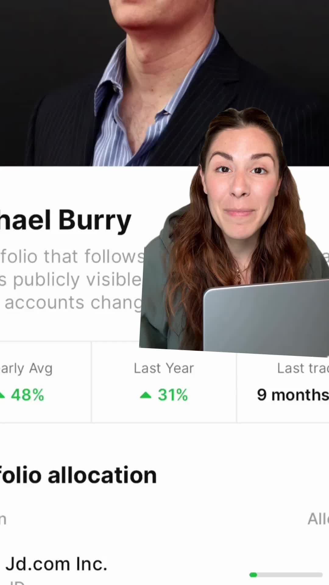 Want to invest like Michael Burry and other successful investors? Copy their trades with Roi!