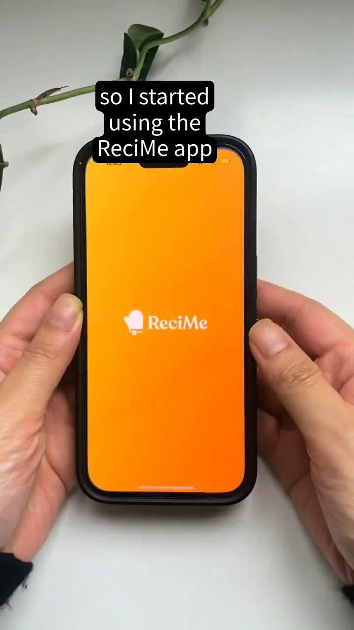 Download recipes in seconds