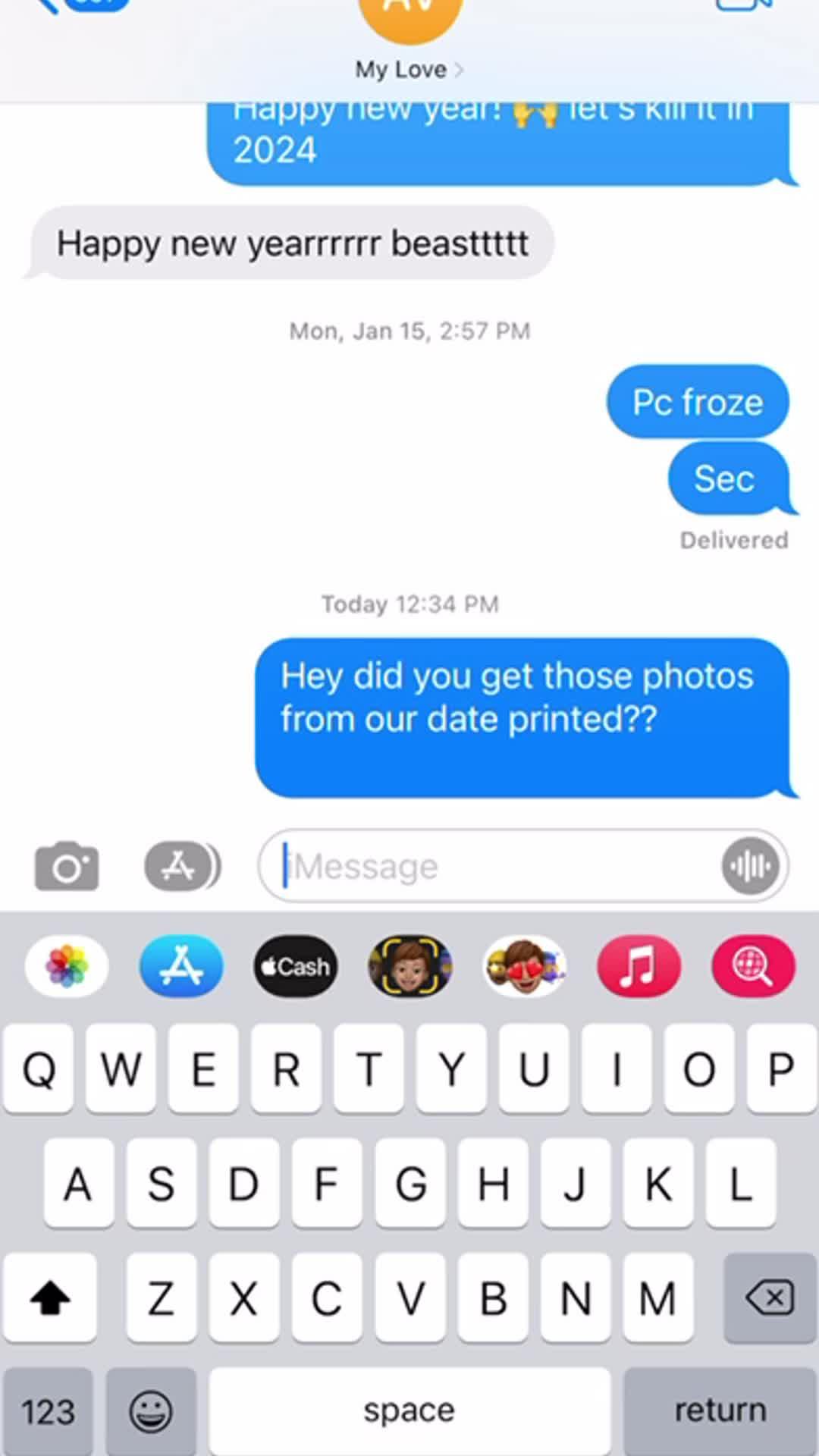 This is your sign to use FreePrints! Get 15 4x6 photos + free shipping with code [FP1206]