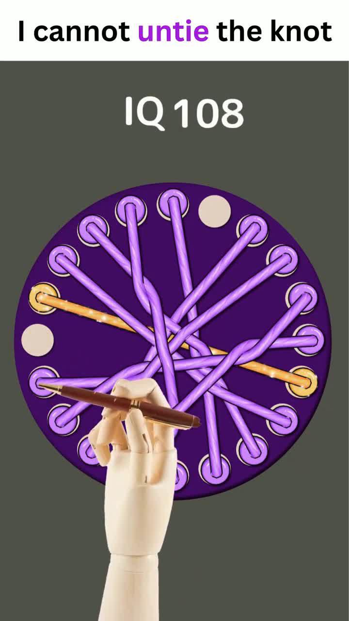 Can you untie these knots?