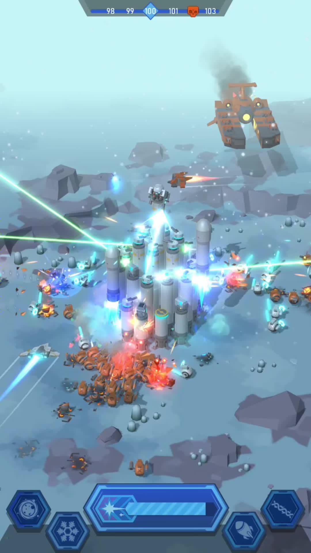 Sci-fi 3D tower defense game for you!