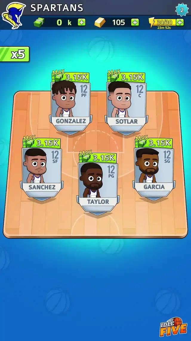 First basketball Idle Game !