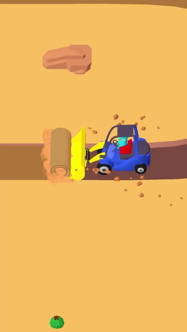He's running for his life!